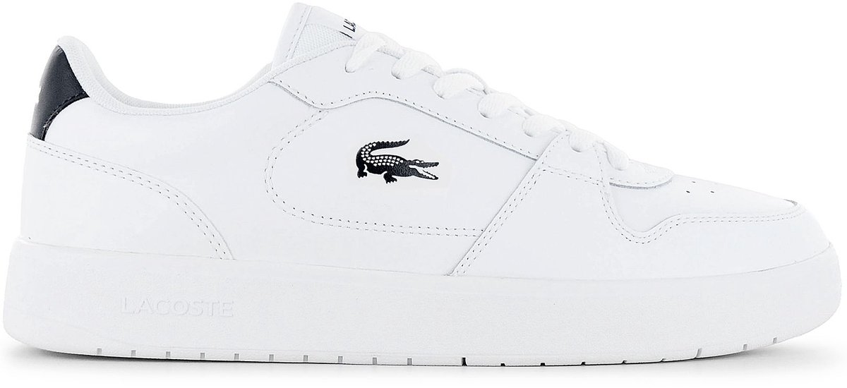 Lacoste Court Ace 224 - Heren Sneakers Schoenen Wit 750SMA0070147 , Maat: EU 40.5 UK 6.5