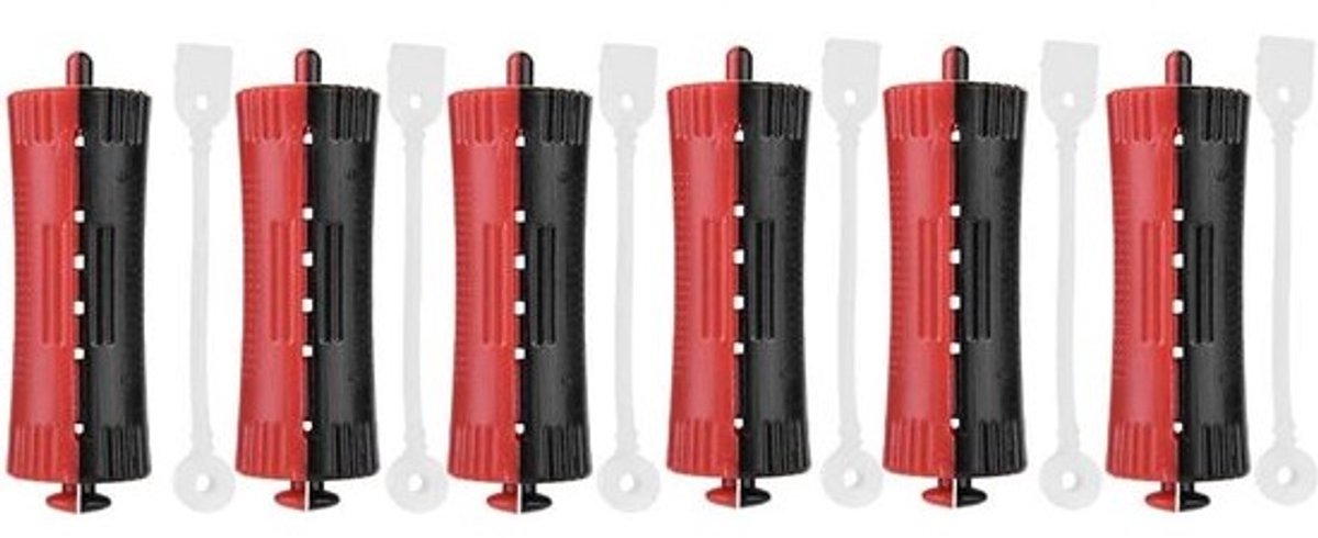 Haar permanent staven - 6 stuks haarrollers voor kapsalon en thuisgebruik