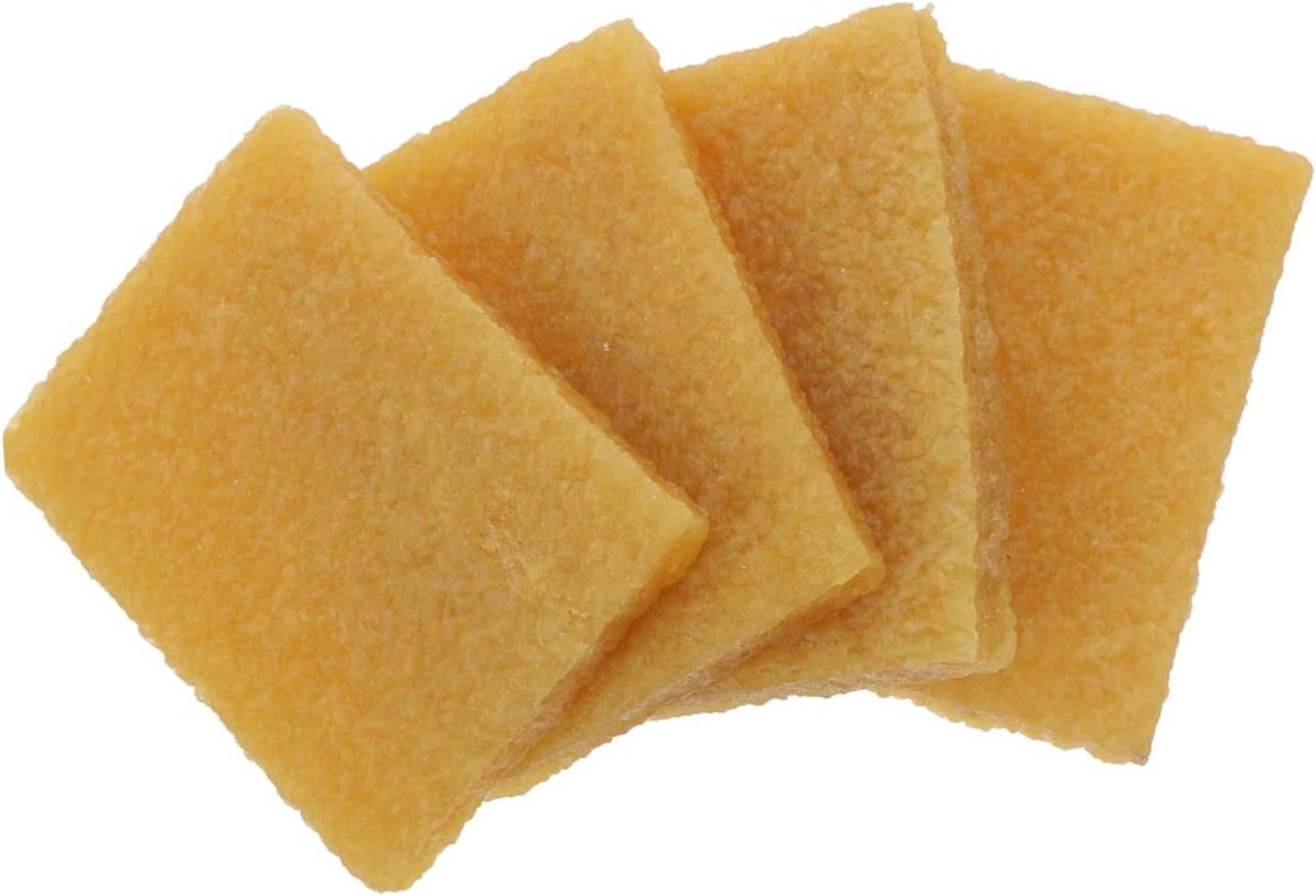 Lichtgewicht Gummen - Rubberen Gummen - Vlekken Verwijderen - Knipbaar - 4 Stuks - Geel