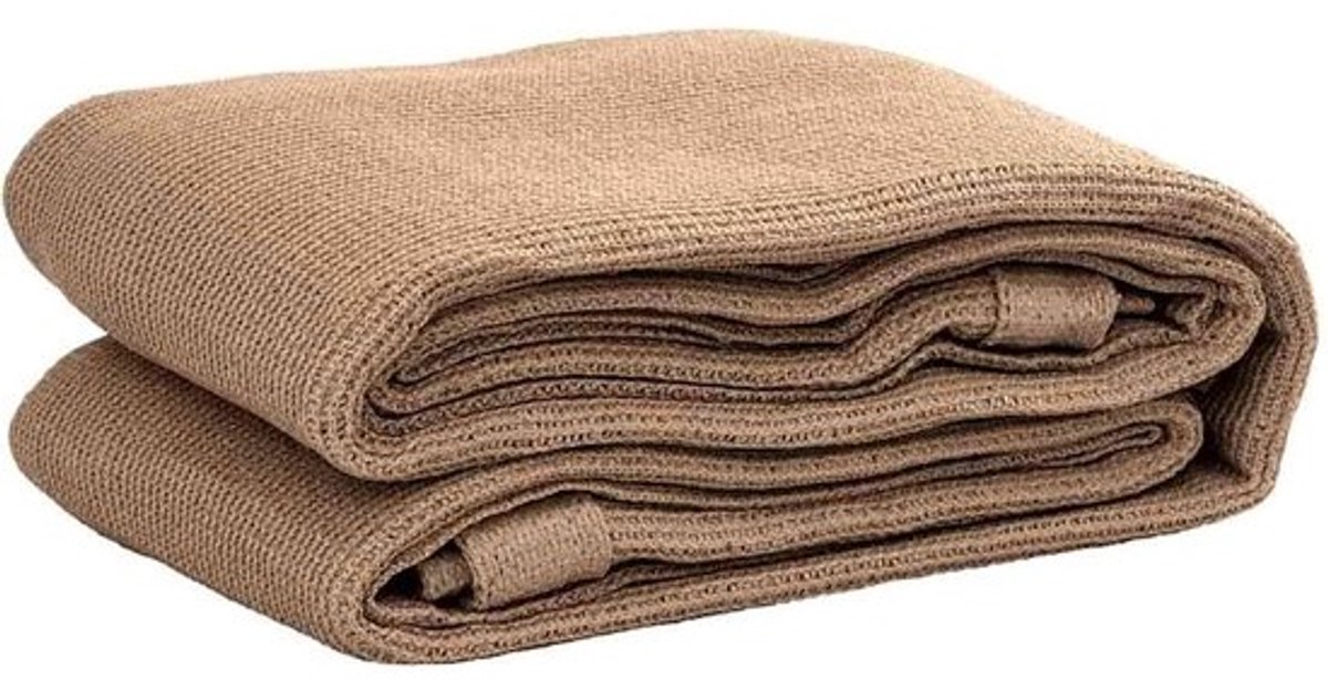 Tenttapijt Buiten - Voortent Tapijt - Kamperen en Terras - Ademend en Snijdbaar - 250x550 cm - Taupe