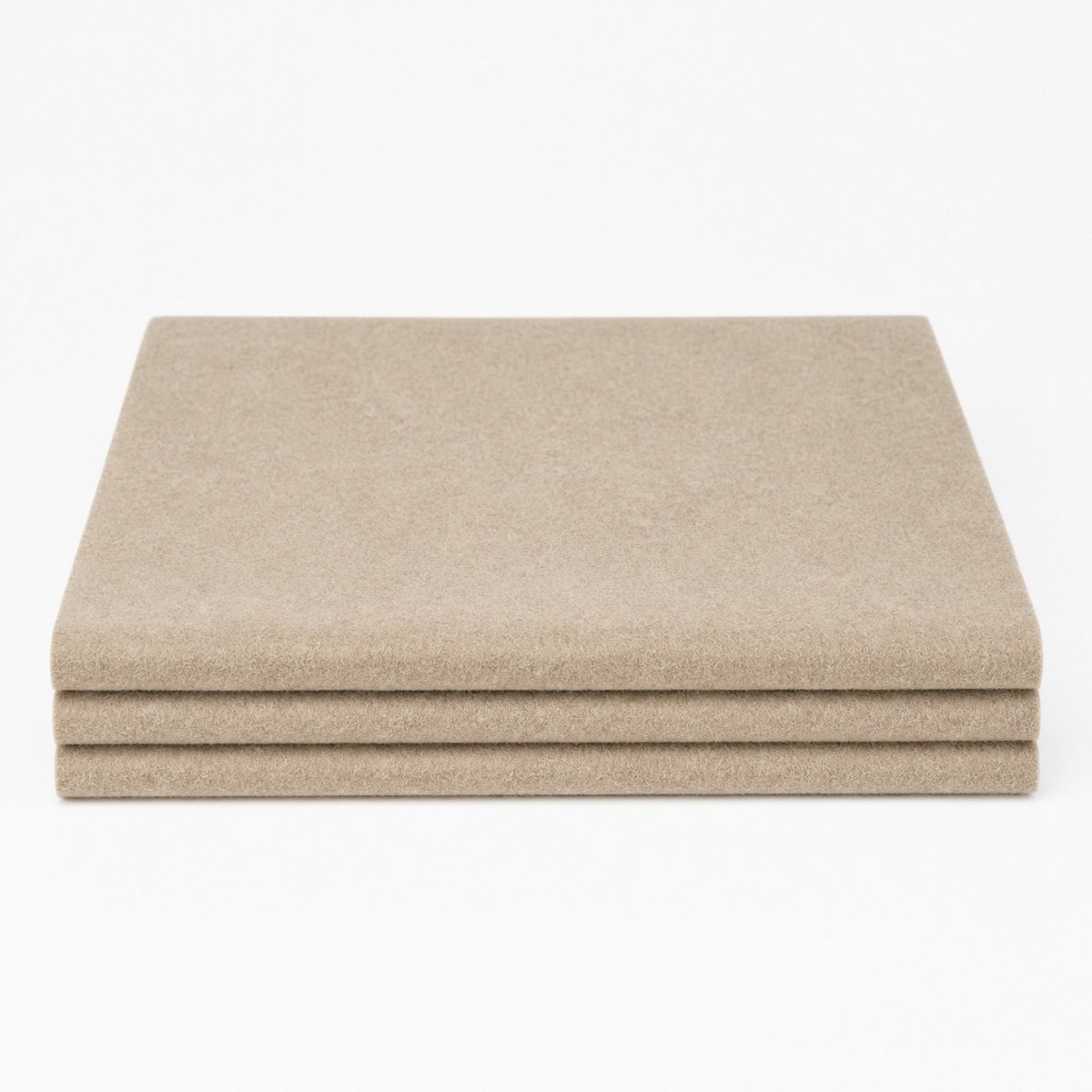 Wollen wiegdeken / babydeken 70x100 cm – 100% wol – Gemêleerd beige