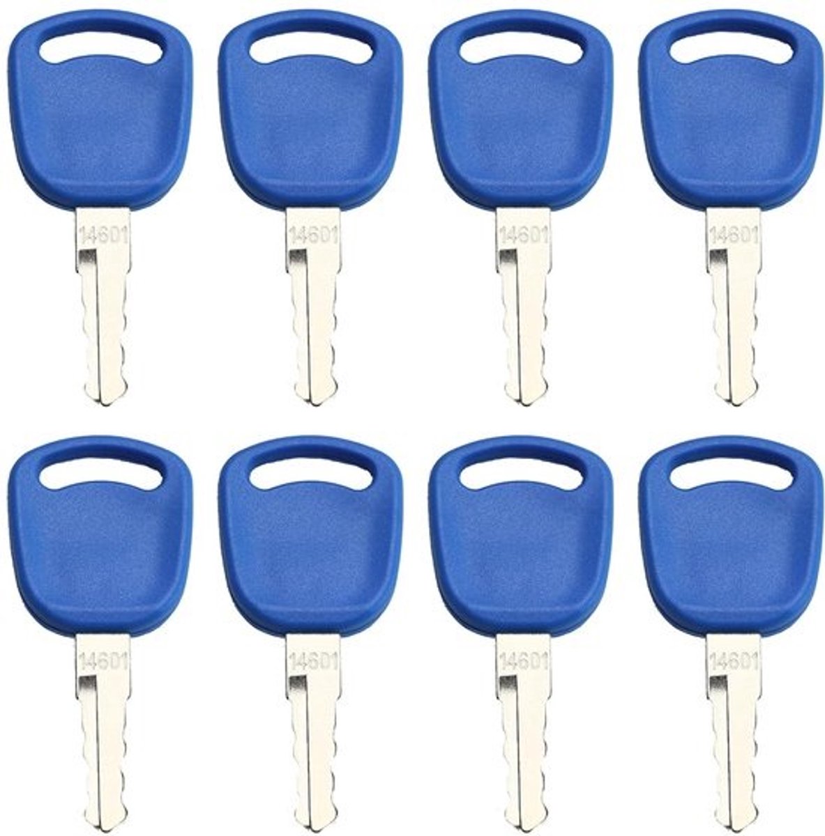 8 Stuks Contact Sleutels voor New Holland Case Tractoren Landbouw Machines