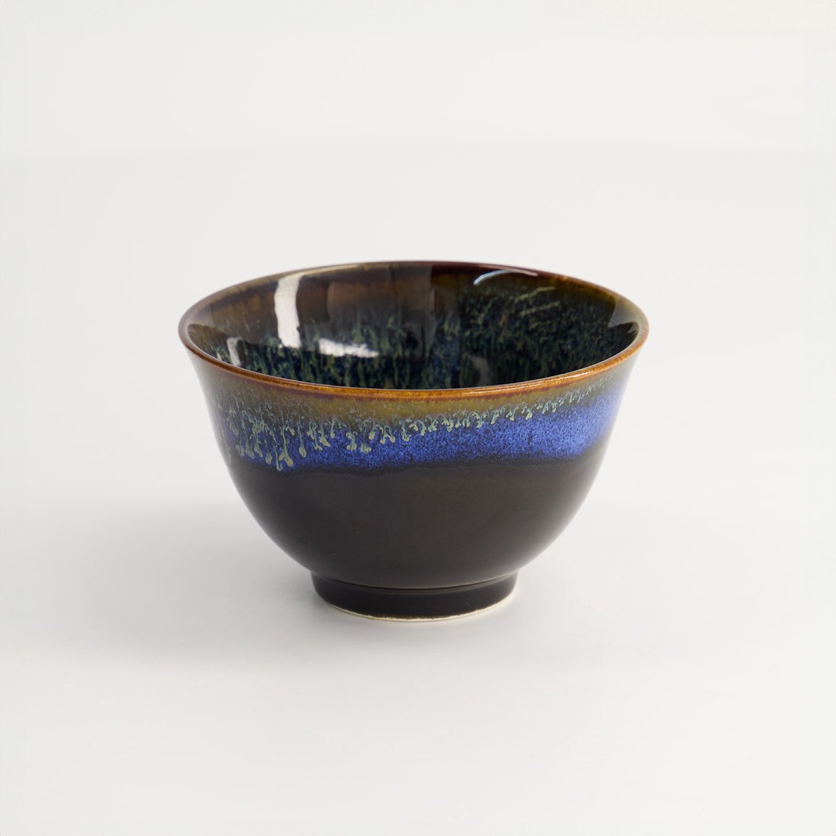 Tokyo Design Studio - Sencha Theekop - Blauw/Grijs - 170 ml - Ø 9 cm