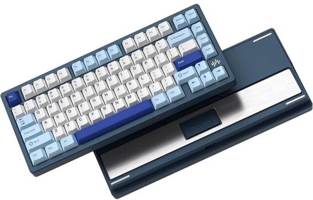 75% Mechanisch Gaming Toetsenbord Aluminium Snel Ontgrendelbaar VIA Tri-Mode Hot Swappable RGB