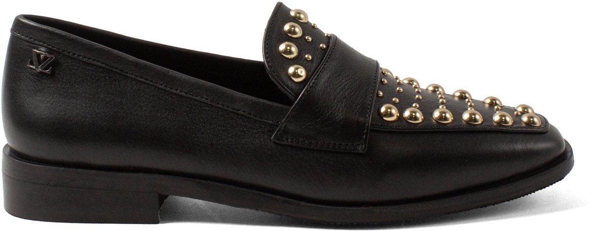 Lazamani - Benthe Dames Loafers Leer Black - Maat 37