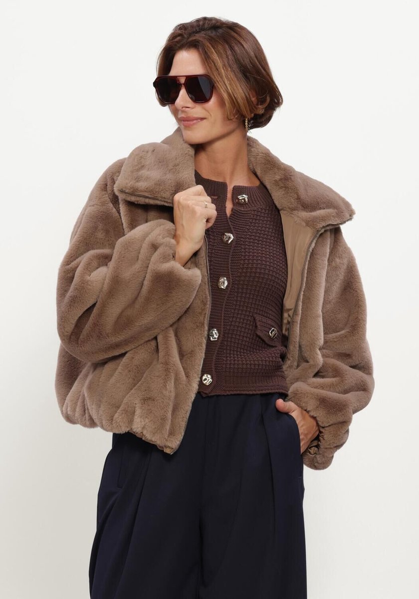 Beaumont Maxie Jacket Jassen Dames - Winterjas - Bruin - Maat 34