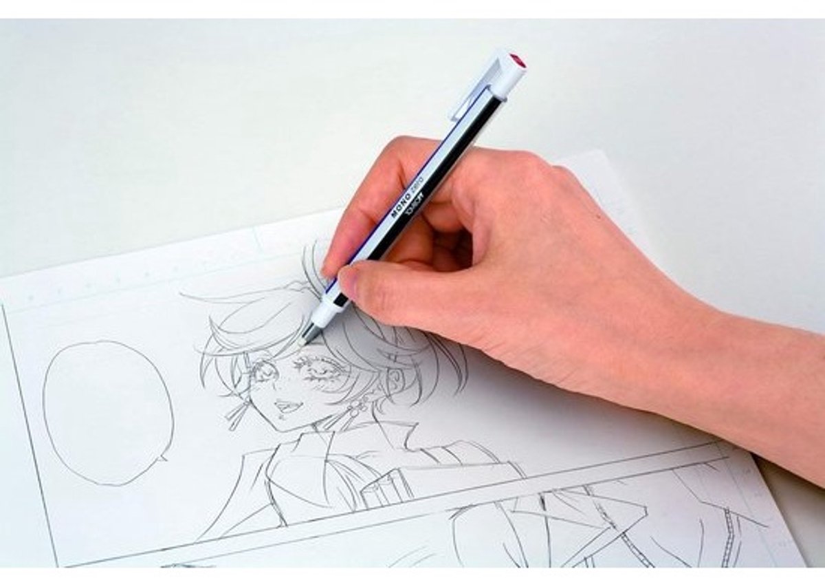 Precisie Gum Pen - Ronde Punt - 2.3mm - Ideaal voor Details
