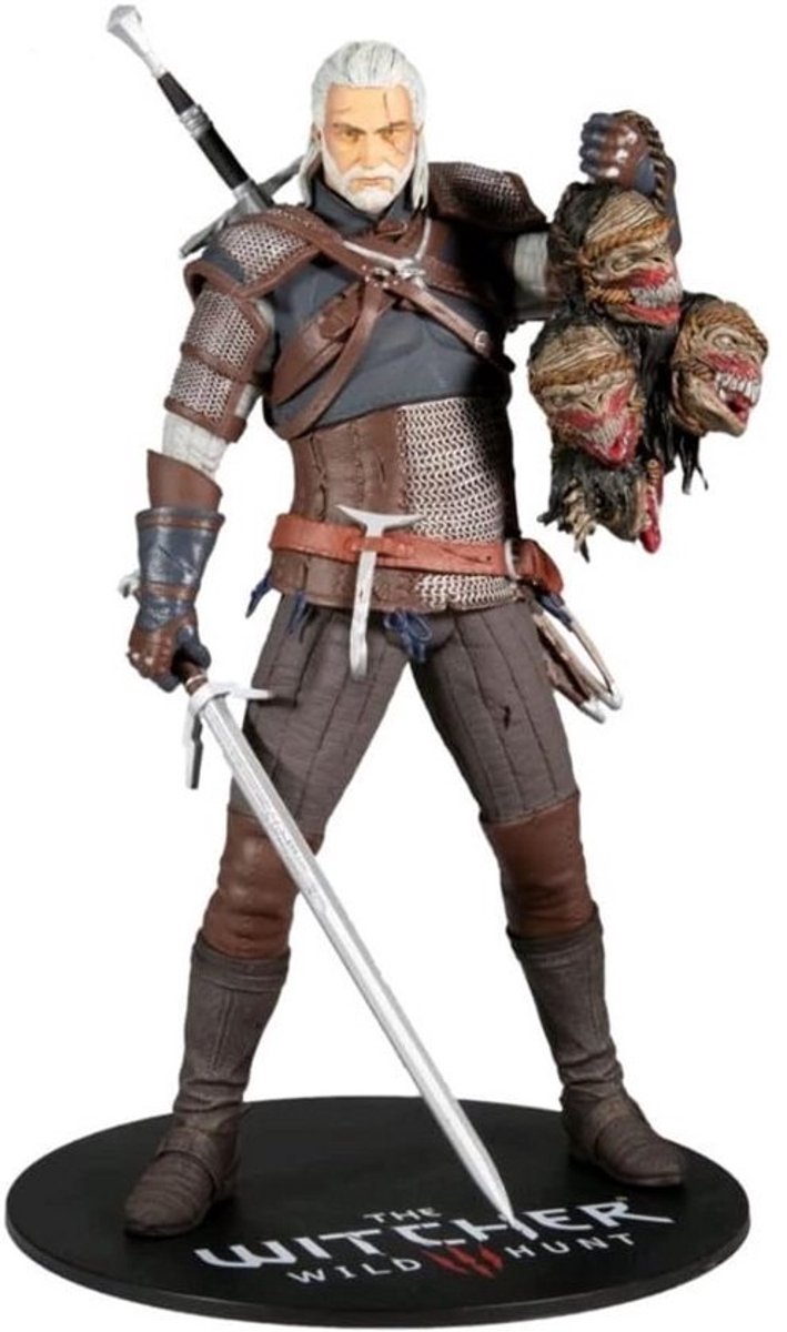 Geralt van Rivia Deluxe Actiefiguur - The Witcher Collectie