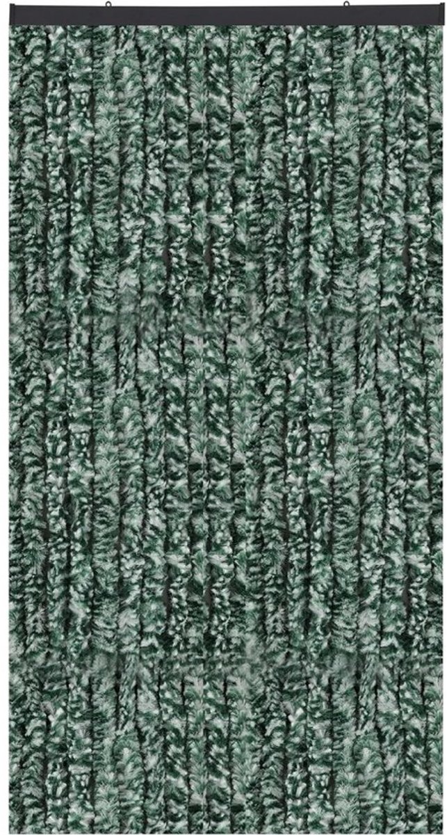 Vliegenhor Deur Gordijn Groen Gemêleerd 120x300 cm - Insectenwering voor Binnendeur en Buitendeur