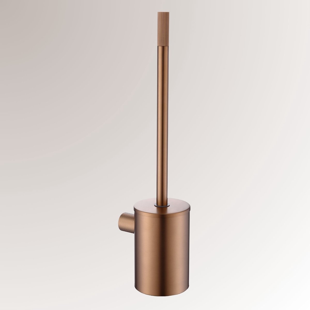 Sanitado Industry Luxe Wand-Toiletborstelhouder Mat Brons