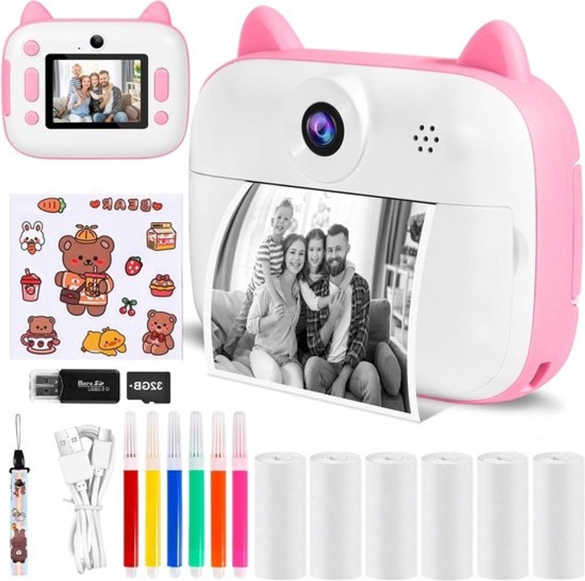 Instant Camera – Polaroid Camera – Direct Print Camera - foto gadget