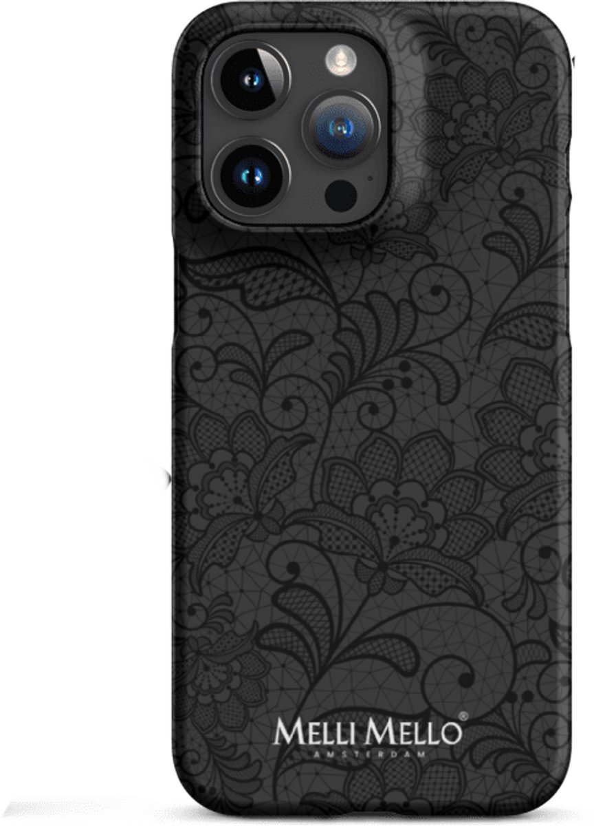 Melli Mello Telefoonhoesje Midnight Lace (Hard Case) - Apple iPhone 15 Pro Max