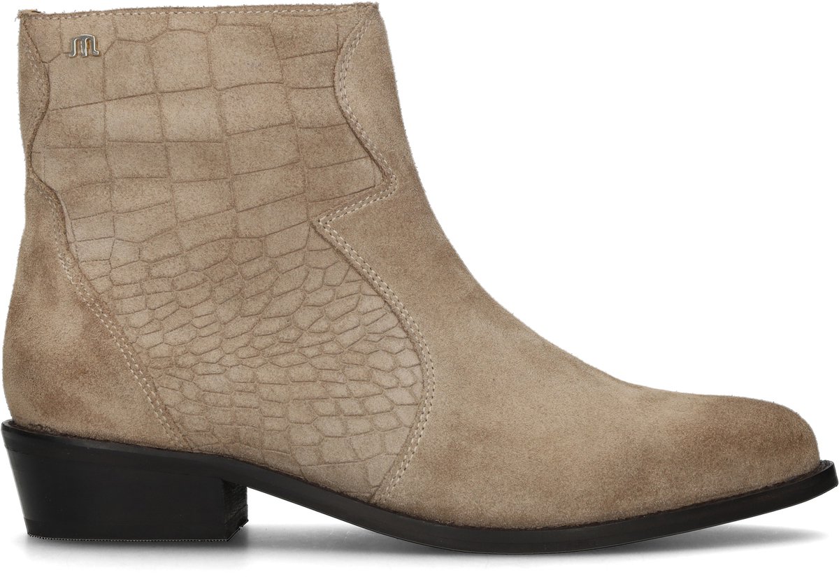 Maruti Enkellaars Gavi Taupe Suede 66.1942.01-L00