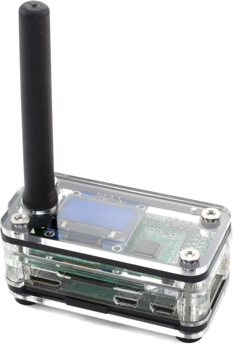 Behuizing voor Raspberry Pi Zero/Zero W met MMDVM Simplex en OLED-ondersteuning
