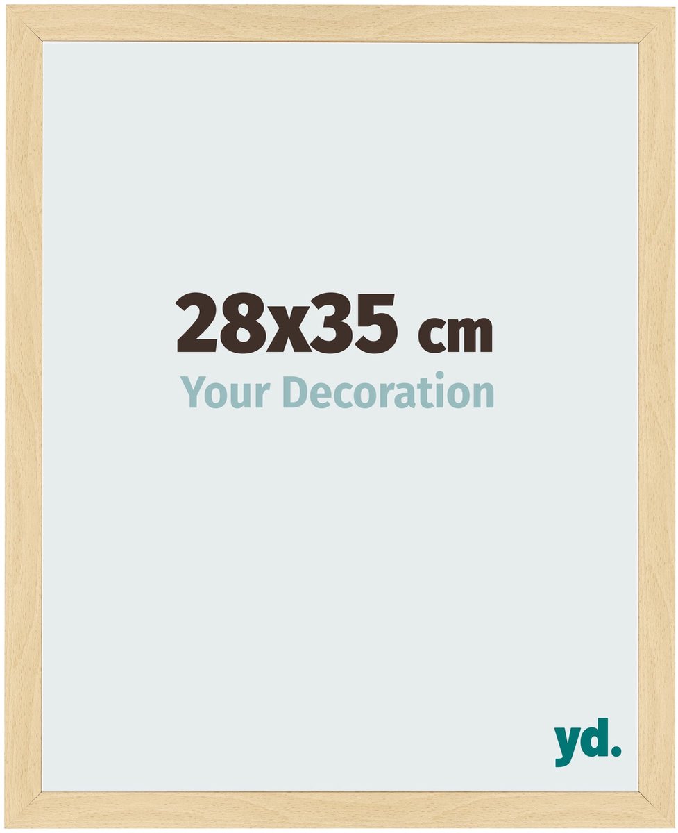 Your Decoration - Fotolijst 28x35 cm - MDF - Beuken Decor - Bologna