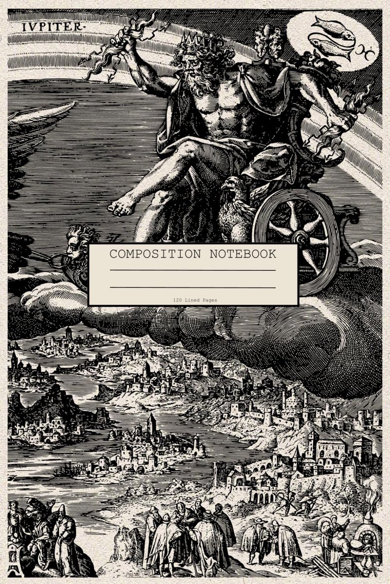 Greek Mythology Notebook: 120 Lined Pages - ShopVlot