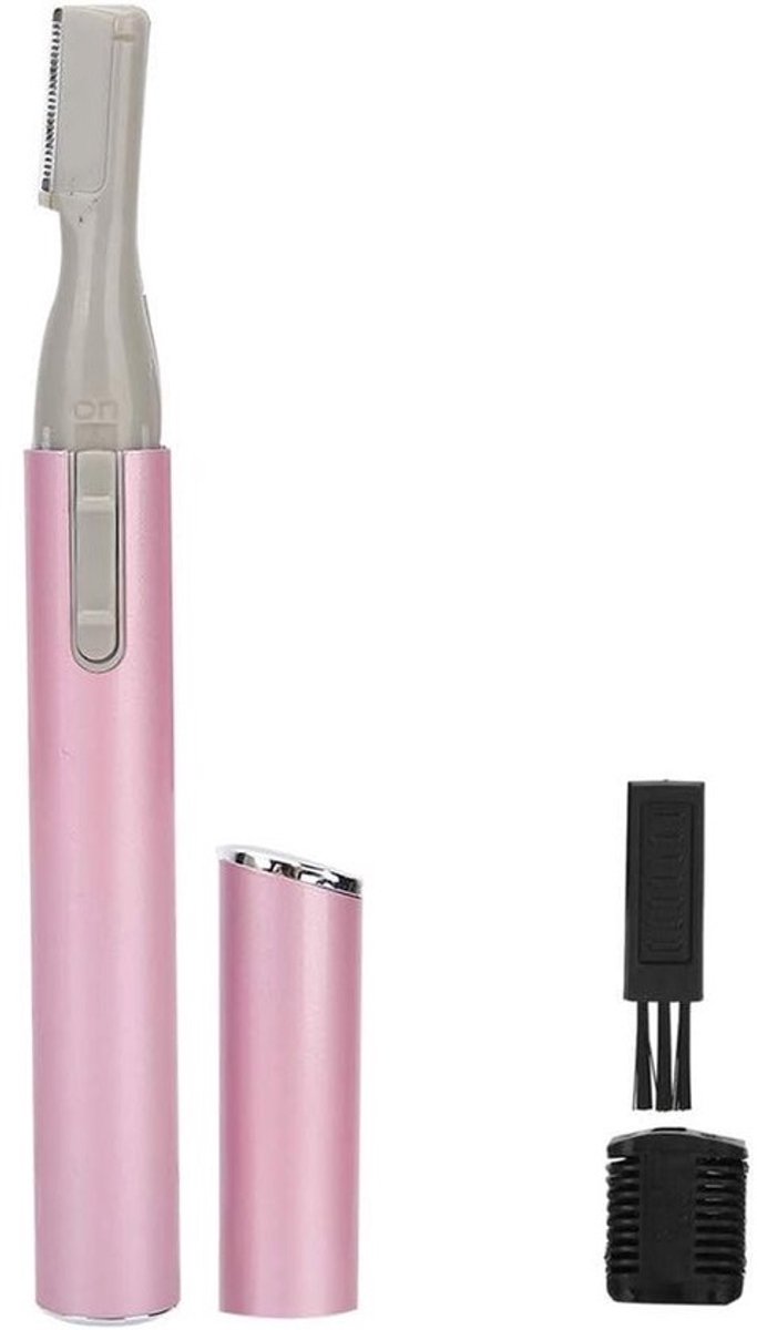 Elektrisch Gezichtshaartrimmer voor Dames - Mini Trimmer voor Wenkbrauwen, Gezicht en Lichaam
