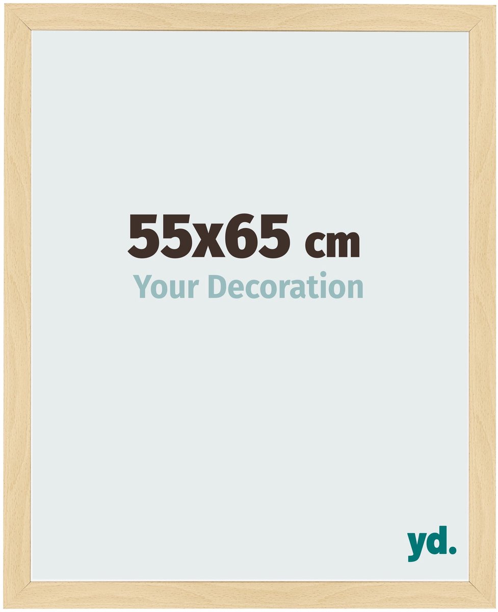 Your Decoration - Fotolijst 55x65 cm - MDF - Beuken Decor - Bologna