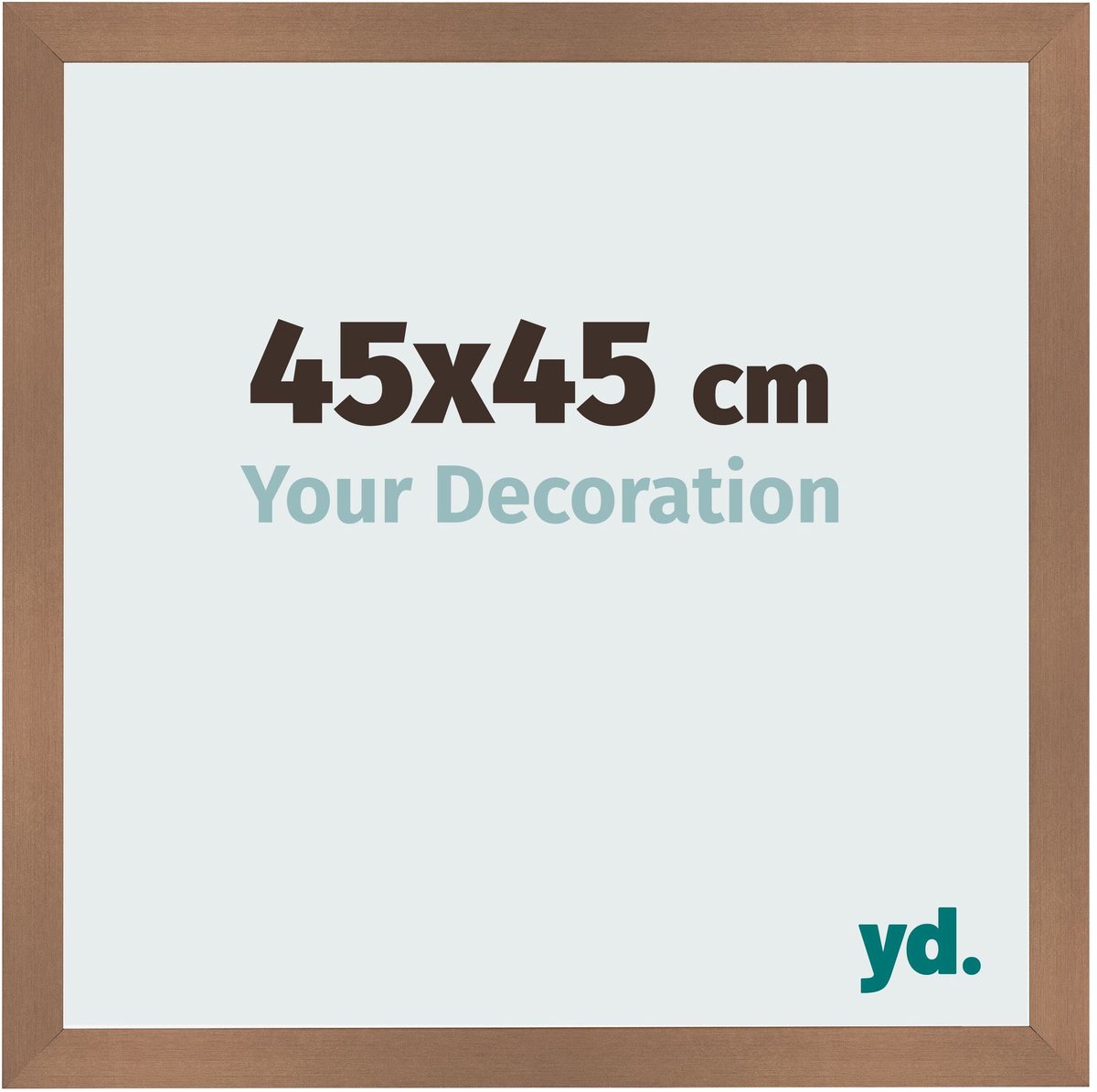 Your Decoration - Fotolijst 45x45 cm - MDF - Koper Decor - Bologna