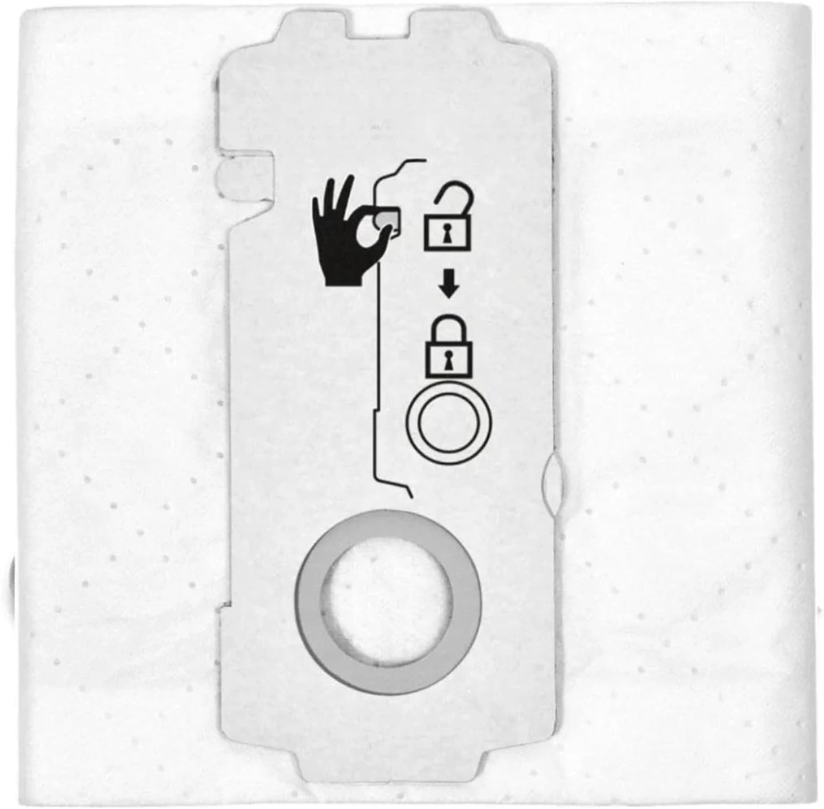 Geschikt voor FeStool CT MINI/CT15 stofzuigeraccessoires - niet-geweven stofzakken - vervangende stofzakken - verwijdert effectief fijnstof - 5 stuks.