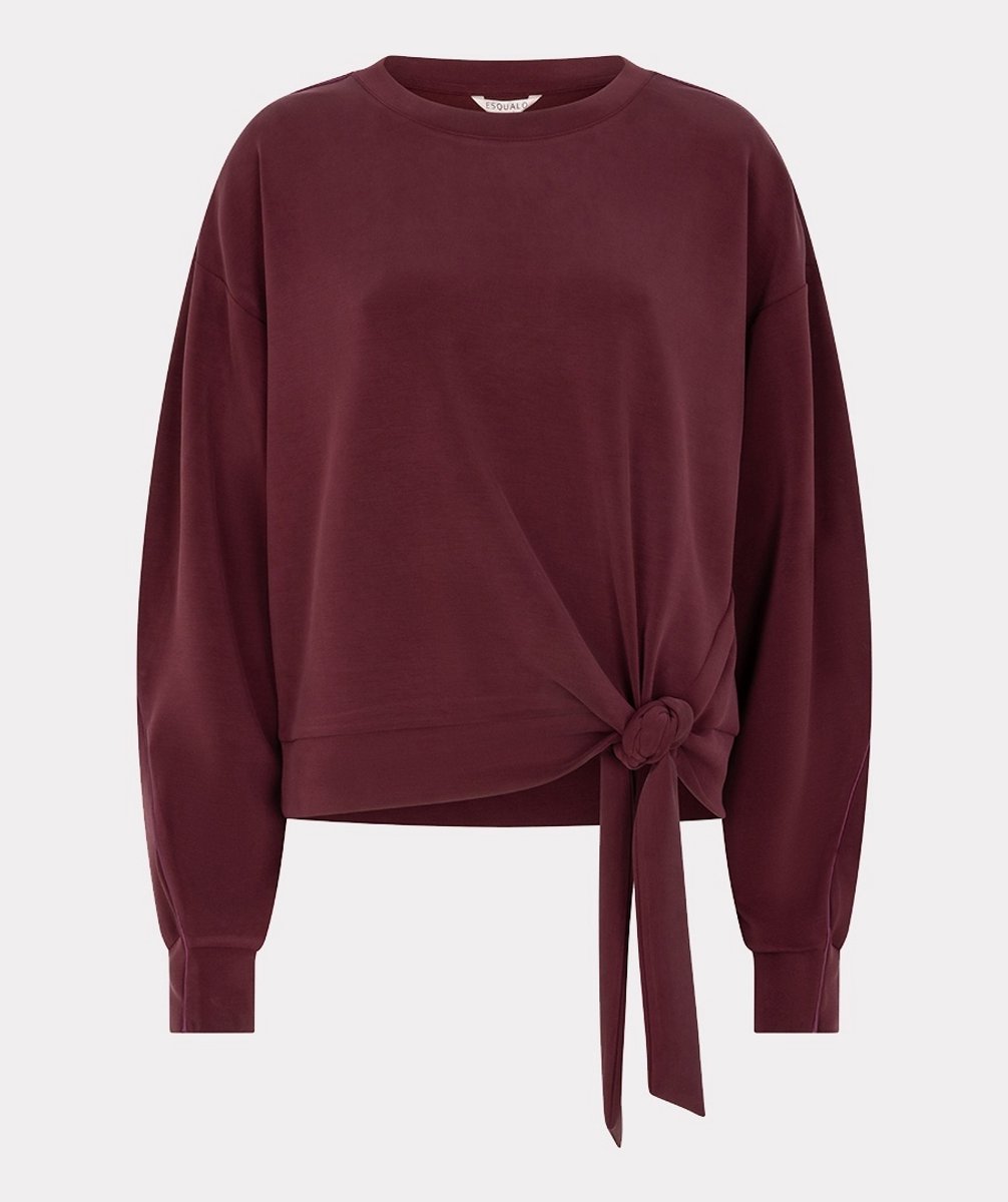 Esqualo sweater F26-05502 - Merlot