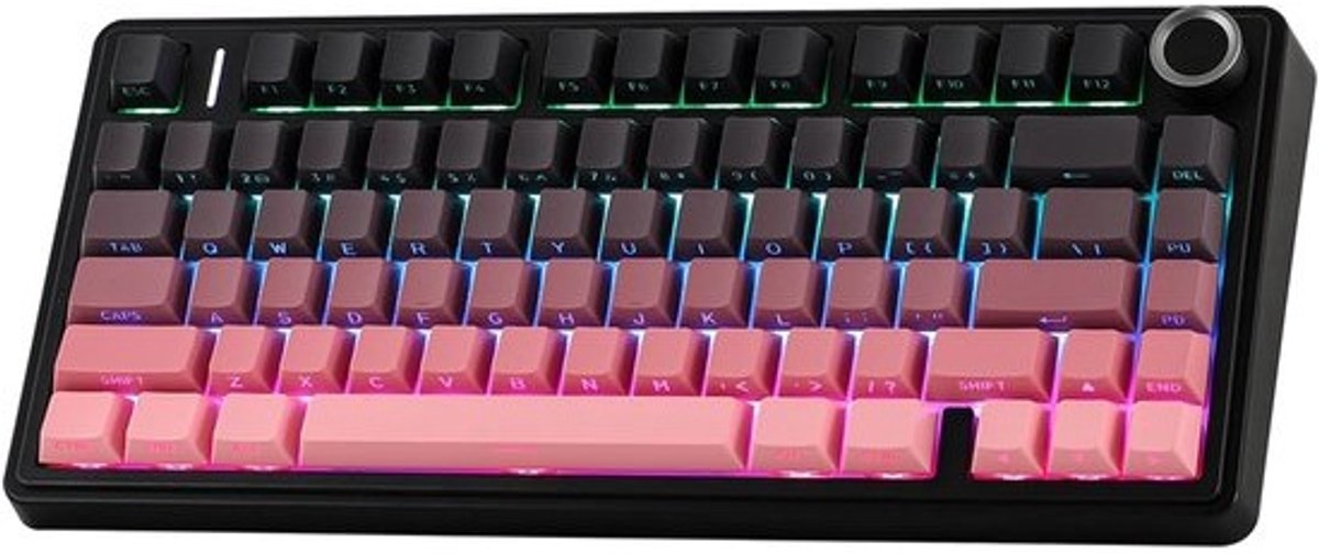 Draadloos 75% Mechanisch Gaming Toetsenbord met RGB Verlichting