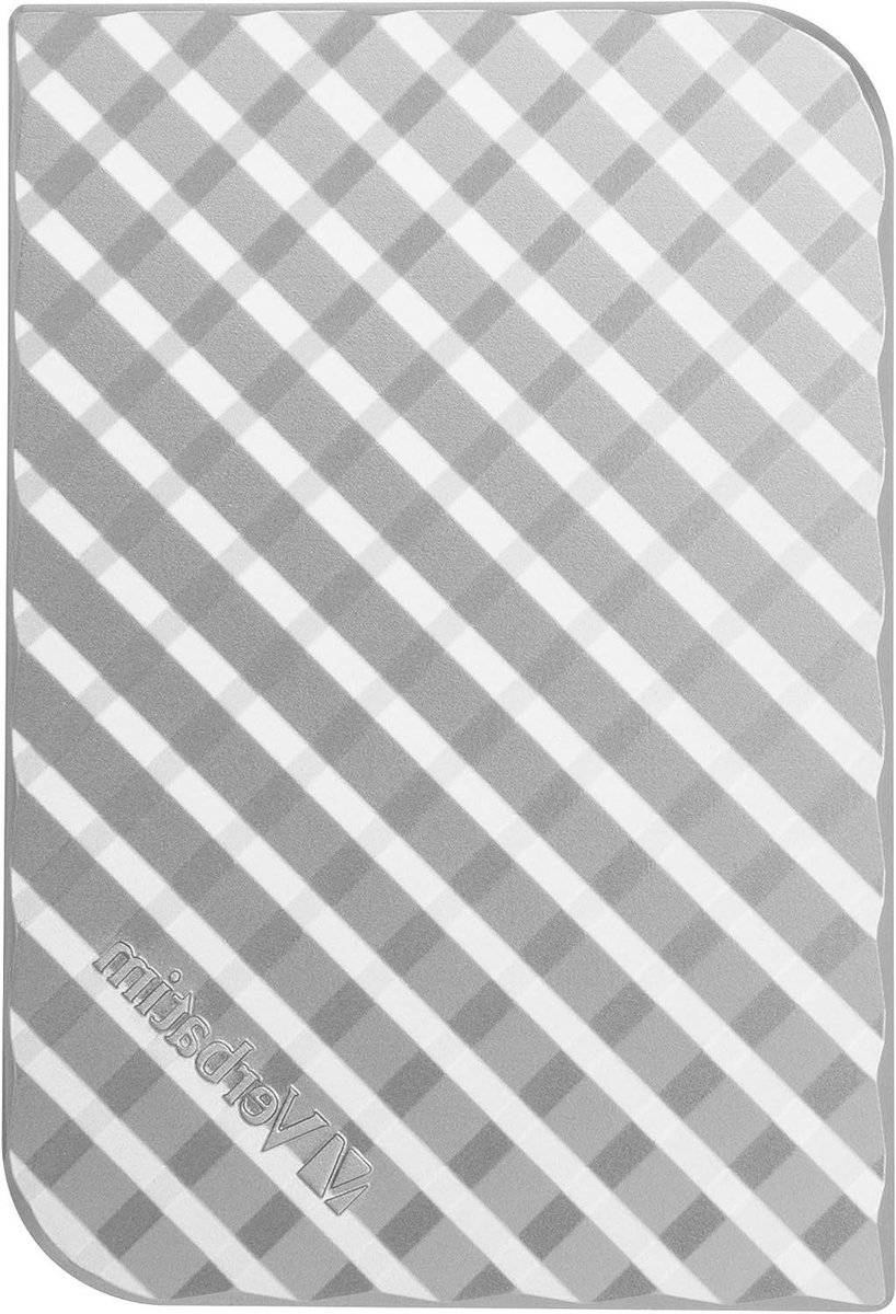 Draagbare Harde Schijf - Externe Opslag - Bestanden Opslaan - Snelle USB 3.0 - 2 TB - Zilver