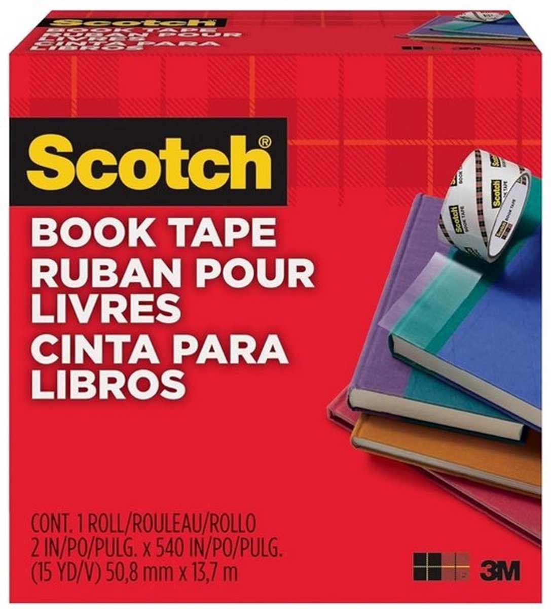 Sterke Boekbindertape - Reparatie en Versteviging - 5 cm Breed - 13,7 Meter Lang