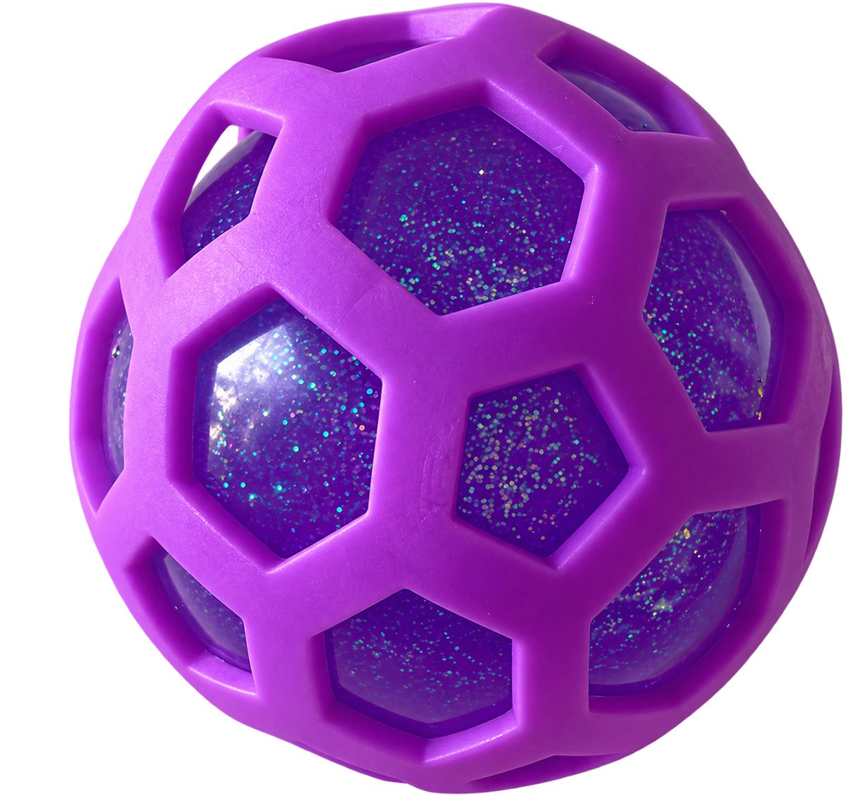 Premium Squishy Knijpbal / Stressbal | Anti-Stress Speelgoed / Fidget Toy | Handtrainer - Paars