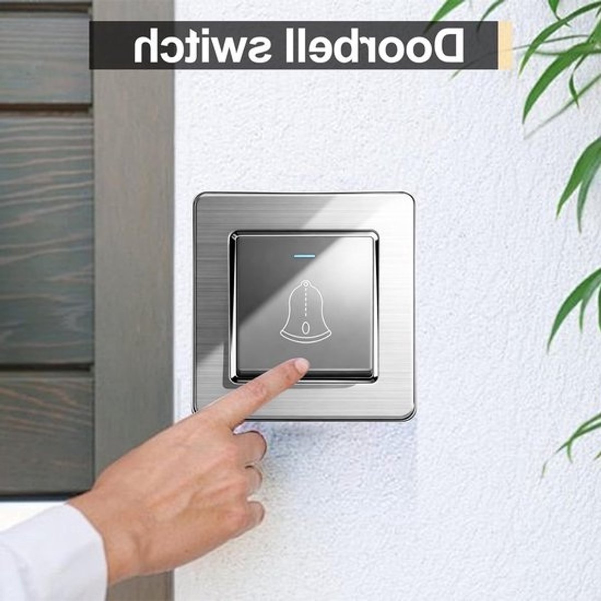 Drukknop Deurbel voor Buiten en Binnen - Waterdicht en Eenvoudig te Installeren