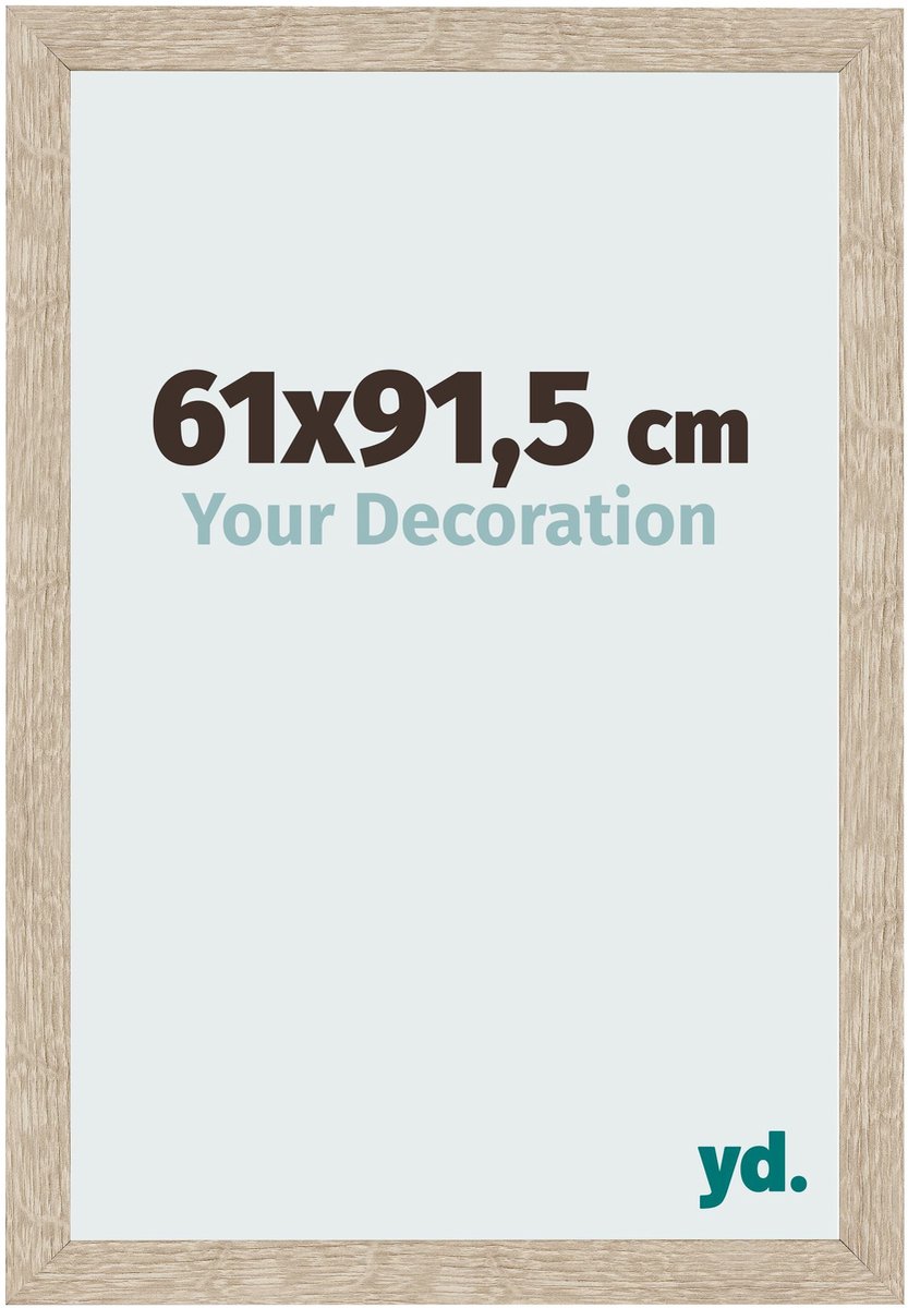 Your Decoration - Fotolijst 61x91,5 cm - MDF - Sonoma Eiken - Bologna