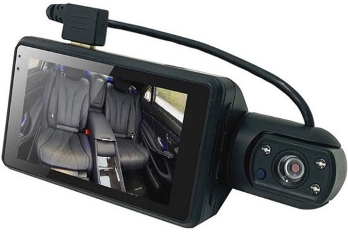 DVR Dash Camera met Dubbele Lens en Nachtzicht voor Auto