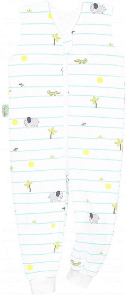 Jersey Slaapzak Safari Mint Groen 110/116 - Ademend en Comfortabel