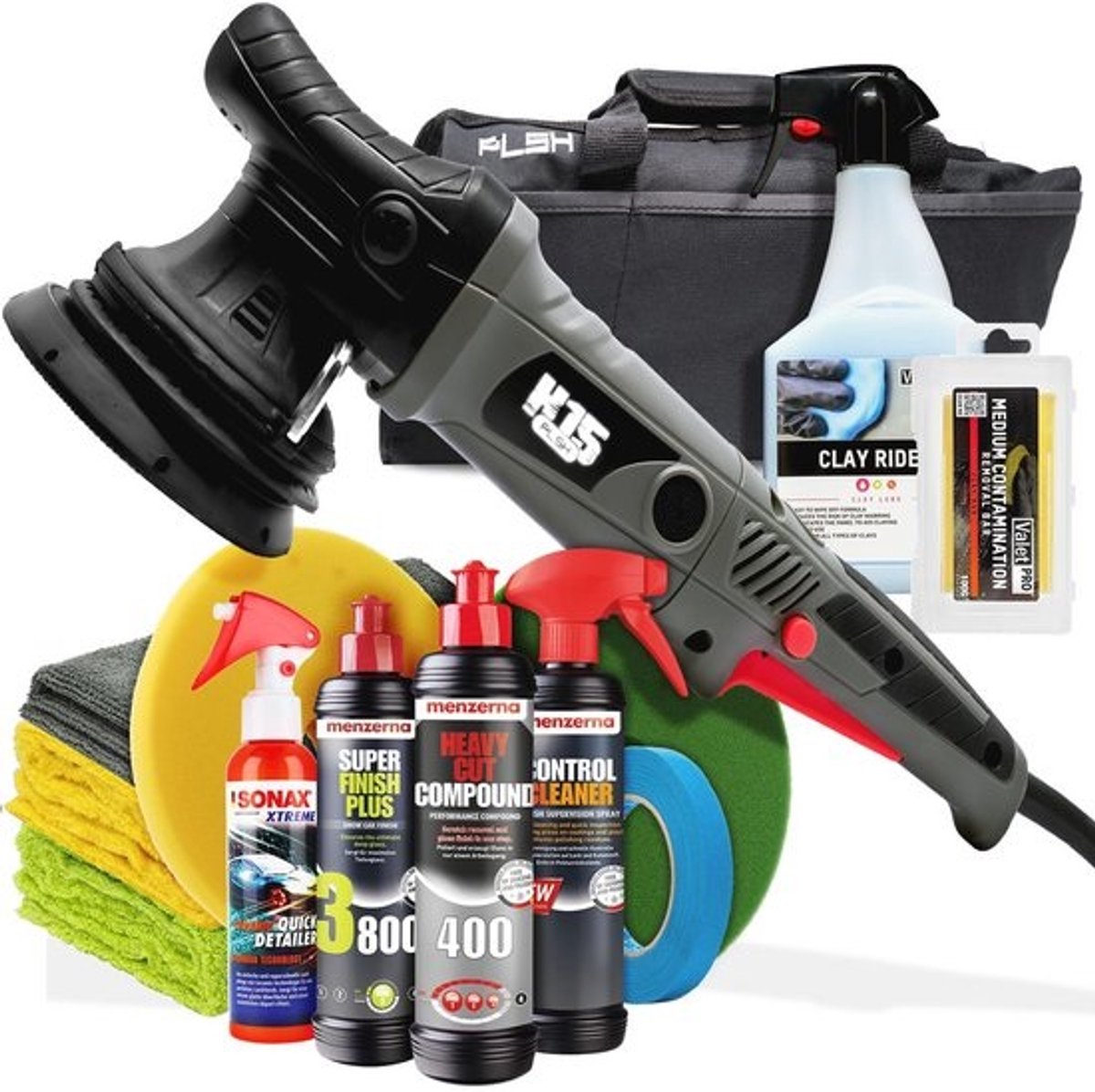 Polijstmiddel en accessoires voor auto detailing