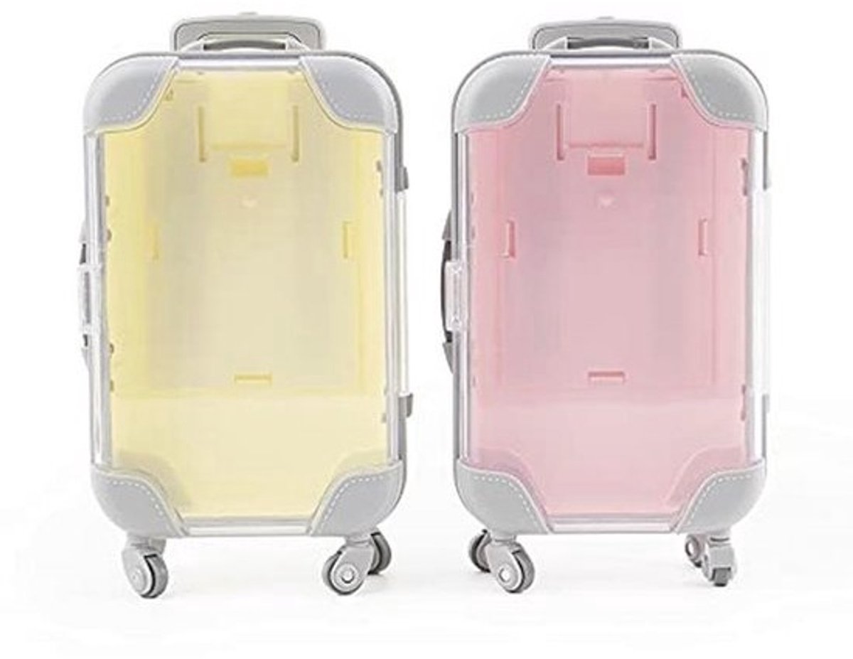 Mini Lege Bagage Opbergdoos - 2 Stuks