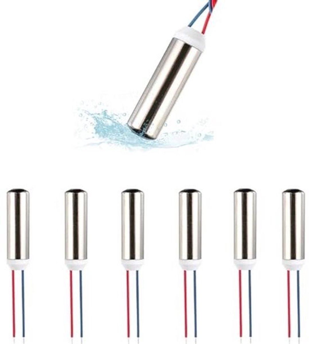 Micro Vibrerende Motoren 6 Stuks 7x25mm voor DIY Projecten en Elektronische Trillingen
