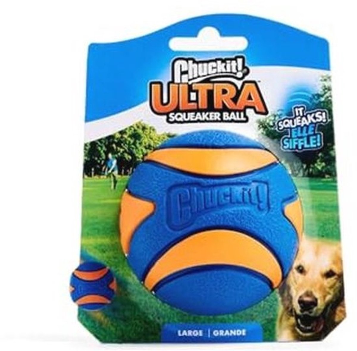 Grote Squeaker Bal voor Honden - Perfect voor Spelen en Apporteren