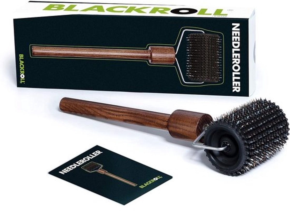 Naaldroller - Fascia Stimulator - Zelfmassage Regeneratie - Prikkelende Oppervlakte Stimulatie - 26 cm Lengte - Bruin