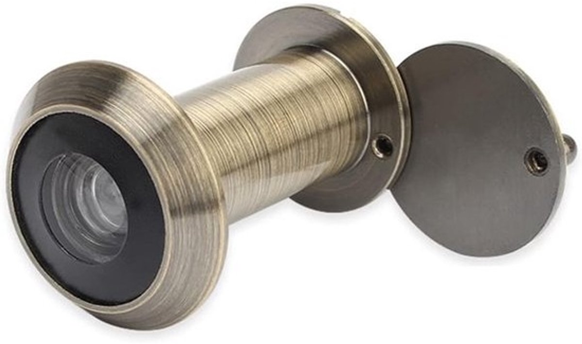 Deurkijker Camera - Spionnetje Deur - Veilig Thuis - 200 Graden Zicht - 35-60mm Deurdikte - Zilver