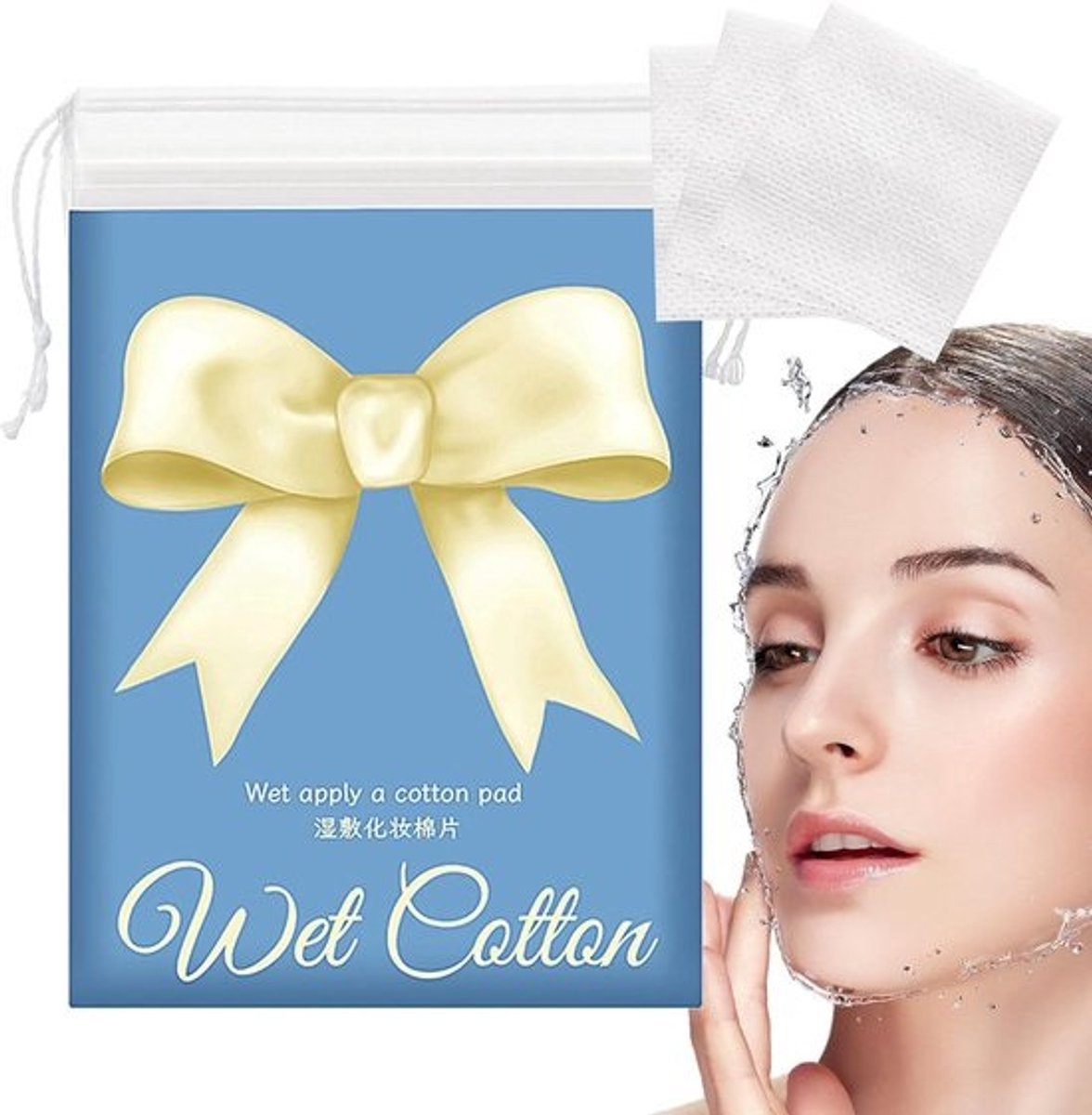 Wattenpads - Cosmetische pads - Make-up verwijderen - Pluisvrij en rekbaar - 200 stuks