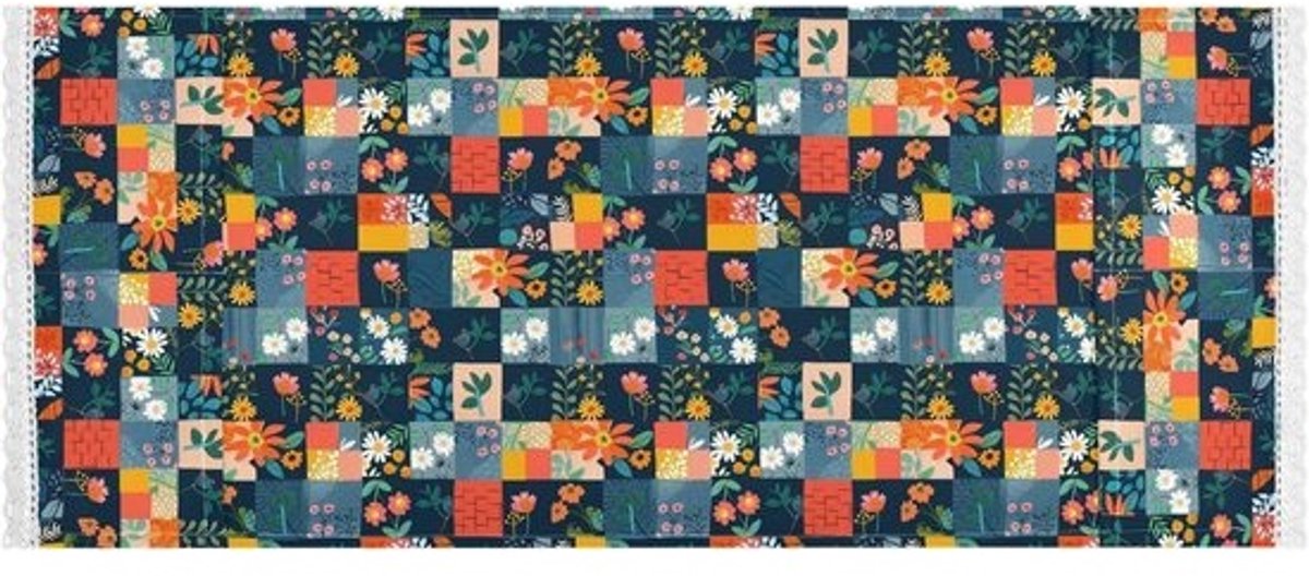 Wasmachine Bovenhoes - Apparaat Cover - Huishouden Organiseren - Met Zijvak - 512 x 22 inch - Gekleurd