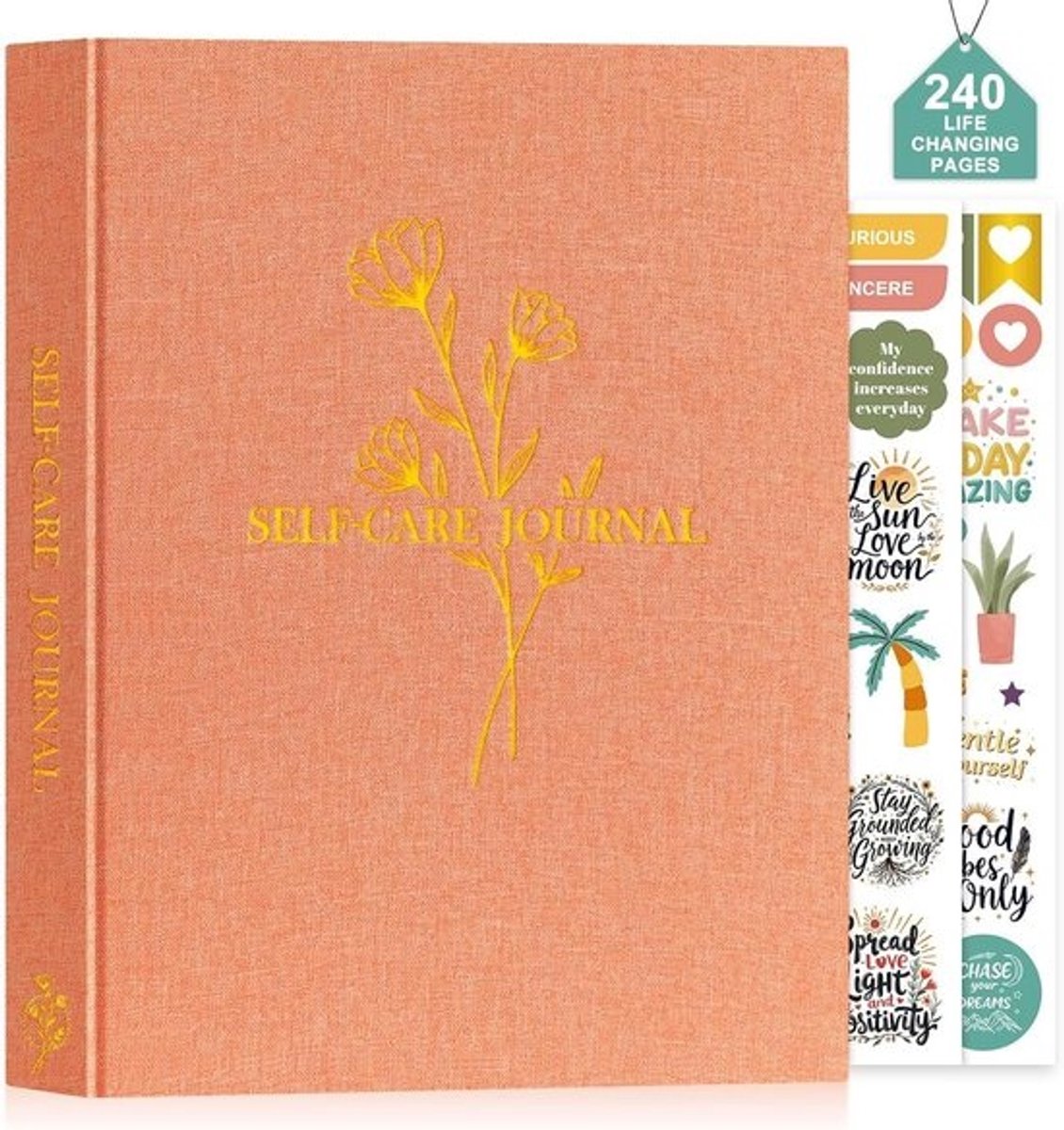 Self Care Dagboek voor Vrouwen - Dagelijkse Reflectie en Dankbaarheid - 5 minuten Mental Health - Gratitude Planner - Mindfulness - met Oefeningen en Vragen