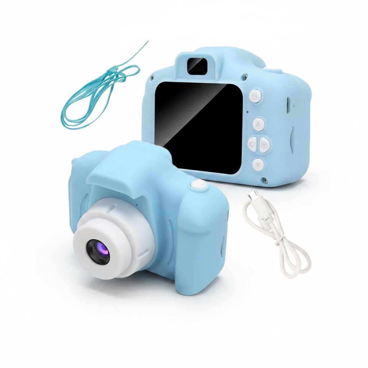Zaltino - Digitale camera - Voor kinderen - Blauw