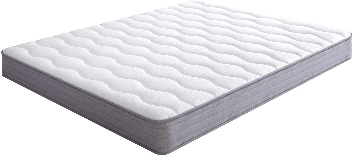 MODFU - Binnenveringmatras - Ergonomisch - Lendensteun - 140 X 200 Cm - Wit
