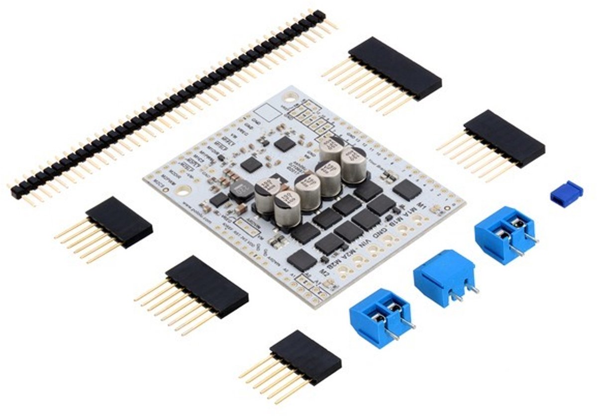 Dual G2 High-Power Motor Driver 18v22 Shield Pololu 2517
