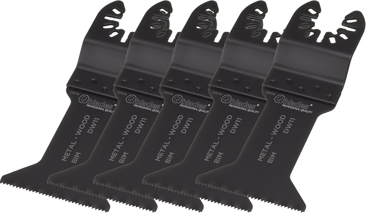 QBLADES MULTIZAAGBLAD BI-METAAL 19TPI 45X60MM DW11-5ST