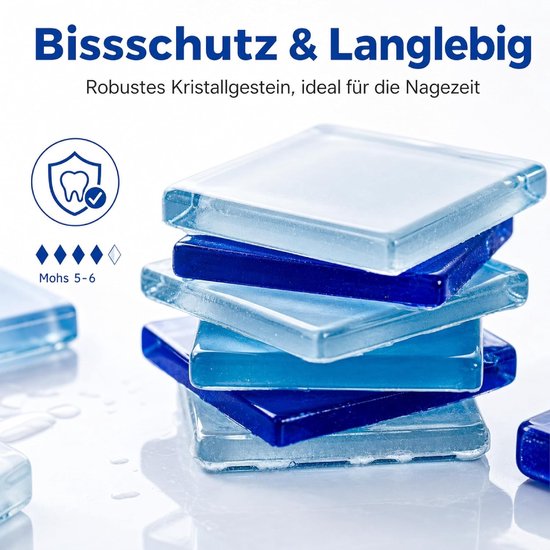 Koelmat 30 x 13,3 cm voor konijnen en kleine huisdieren, verkoelende slaapmat, krasbestendig kussen voor hamsters en eekhoorntjes, ideaal voor warme dagen — afbeelding 3