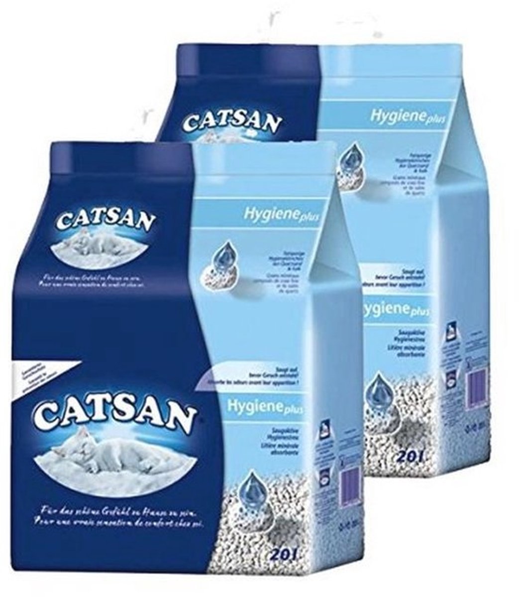 Niet-klonterende kattenbakvulling voor optimale hygiëne - 40 liter