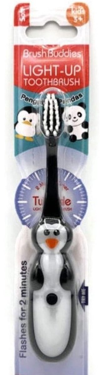Lichtgevende Penguin Tandenborstel voor Kinderen