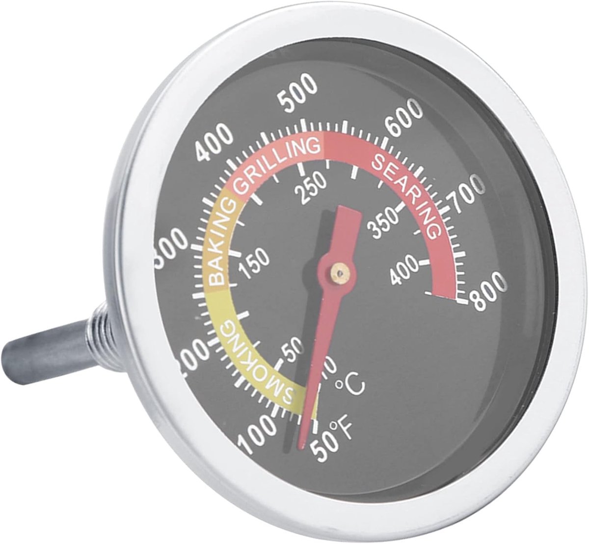 Weber RVS Bbq Thermometer 50~800℉ Voor Barbecue Koken - ShopVlot